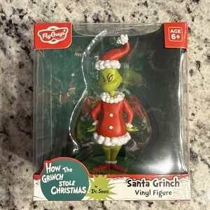 NEW Culturefly The Grinch by Dr. Seuss SANTA GRINCH Vinyl Fly Guys Figure